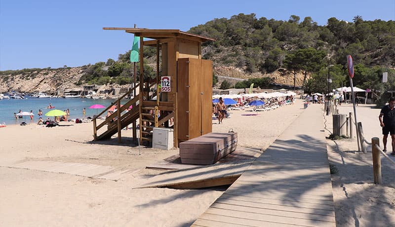 Mejora y renovación de las infraestructuras y mobiliario urbano de las playas del municipio mallorquín de Sant Josep