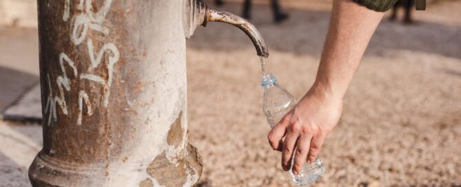 Fuente de agua potable